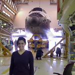 Refurbishing Space Shuttle Discovery before launch