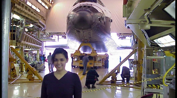 Refurbishing Space Shuttle Discovery before launch