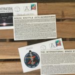 Space program memorabilia: Mission Cards