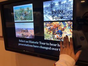 Interactive Elements of Cyclorama Exhibit. Atlanta History Center.